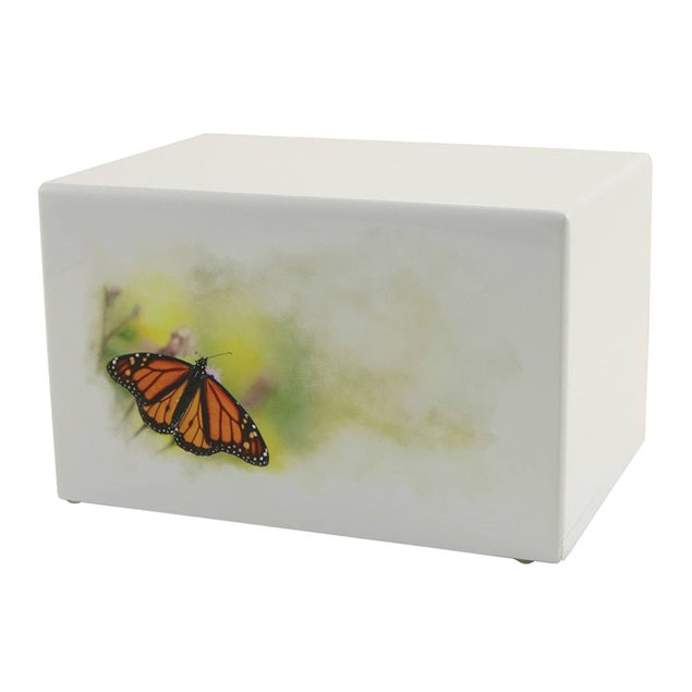 Somerset Monarch, Cremation Urn, MDF