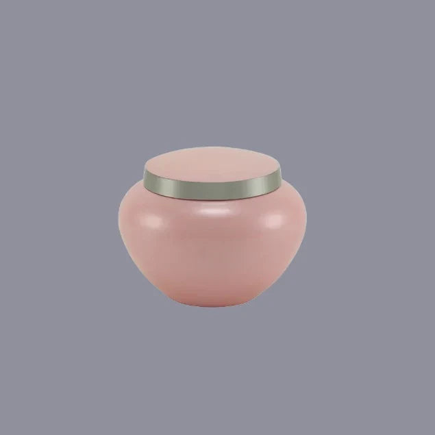 Odyssey Pink, Cremation Urn, Extra Small Size for Dog or Cat, up to a 10lbs