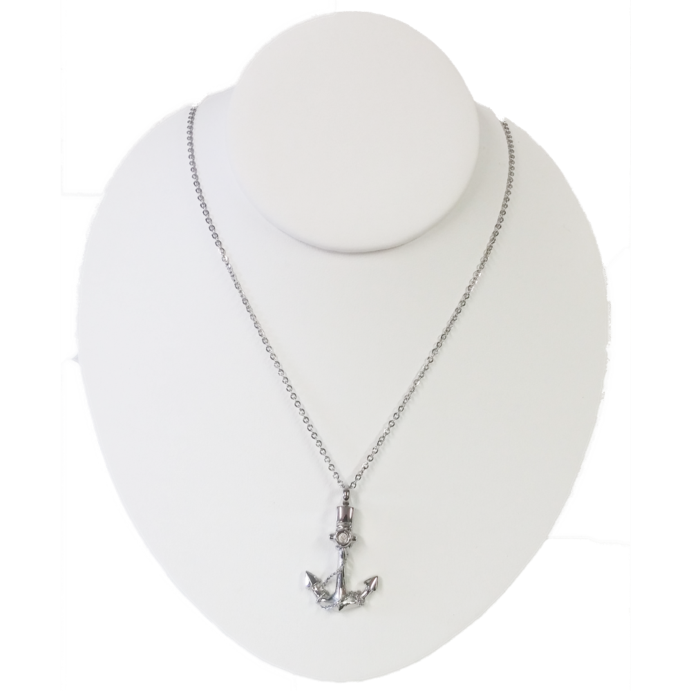 Anchor Cremation Pendant 