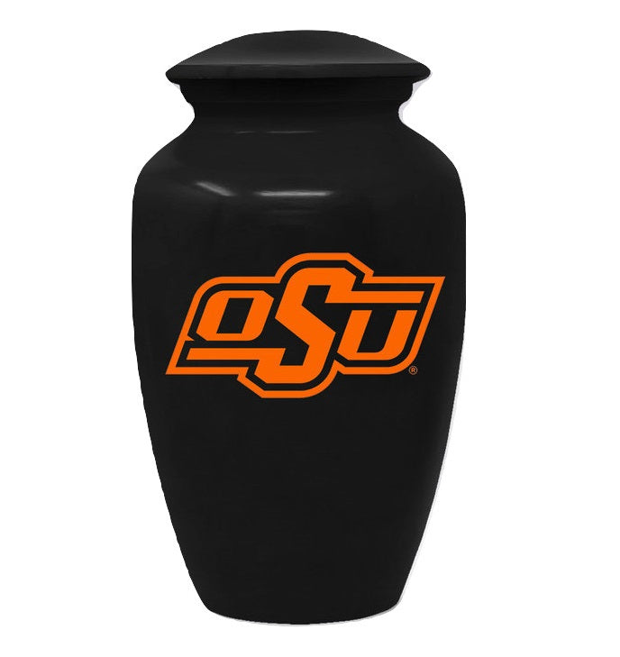Oklahoma State University Cremation Urn, OSU Adult Ash Urn, Can be Engraved