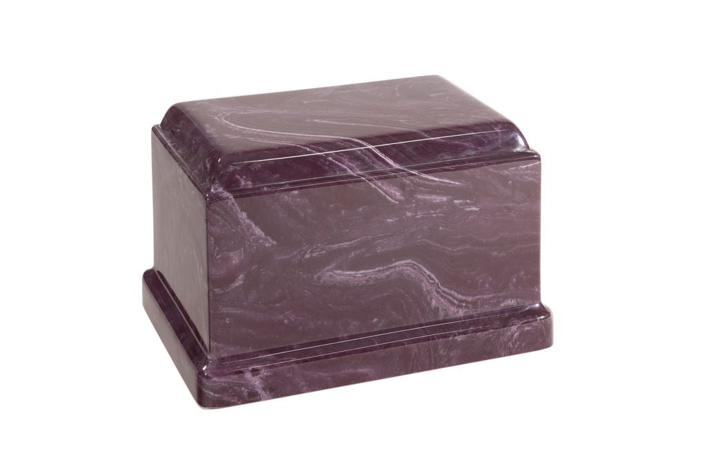 Merlot, Cultured Marble Cremation Urn, Memory Lane Urns