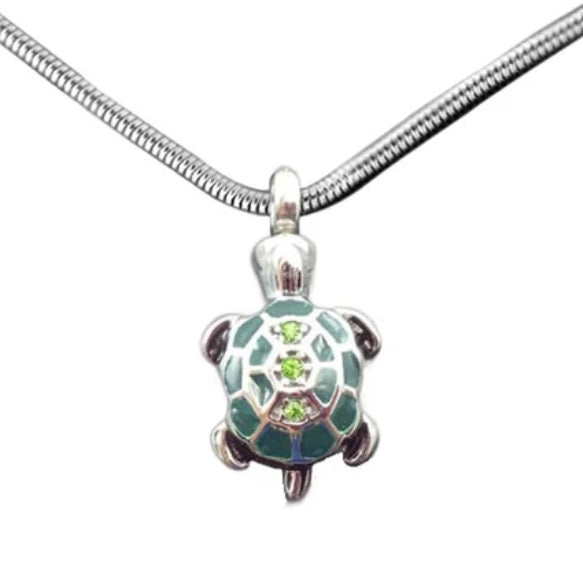Sea Turtle, Cremation Pendant