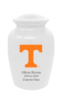 University of Tennessee Cremation Urn, Collegiate Adult Ash Cremation Urn
