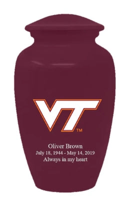 University of Virginia Tech, Collegiate Cremation Urn