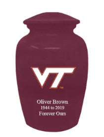 University of Virginia Tech, Collegiate Cremation Urn