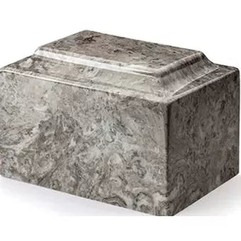 Cashmere, Cultured Marble, Adult Cremation Urn, Memory Lane Urns
